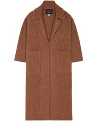 Alanui - Ribbed Belted Coat - Lyst