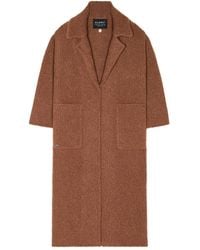 Alanui - Ribbed Belted Coat - Lyst
