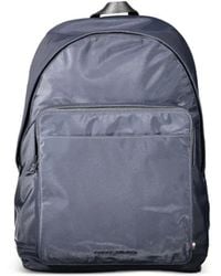 Tommy Hilfiger - Logo-Plaque Zip-Fastening Backpack - Lyst
