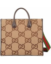 Gucci - Jumbo GG Tote Bag - Lyst