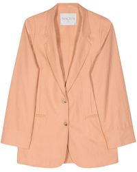 Forte Forte - Italian-Vents Twill Blazer - Lyst