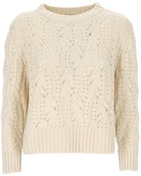 Agnona - Long-Sleeve Sweater - Lyst