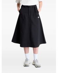 The North Face - Belted A-Line Mid Skirt - Lyst