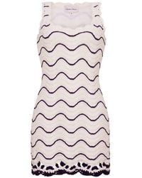 Cara Cara - Orel Wave-Stripe Mini Dress - Lyst