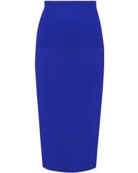 Victoria Beckham - Falda de tubo con cintura alta - Lyst