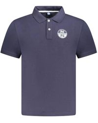 North Sails - Logo-Patch Short-Sleeve Polo Shirt - Lyst