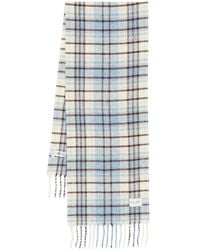 Marc O' Polo - Karierter Schal Mit Fransen - Lyst
