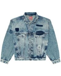 DIESEL - Veste D-Denver-S2 En Jean - Lyst