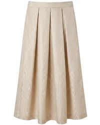 Lunatica Milano - Pleated-Design Skirt - Lyst