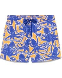 Vilebrequin - Graphic-Print Swim Shorts - Lyst