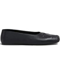 Marni - レザー フラットシューズ - Lyst
