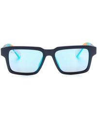 Maui Jim - Kahiko Square-Frame Sunglasses - Lyst