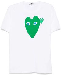 COMME DES GARÇONS PLAY - T-Shirt Met Print - Lyst