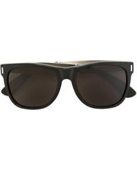Retrosuperfuture - Classic Francis Black Silver Sunglasses - Lyst