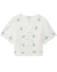Sea - Tania Floral-beaded Top - Lyst