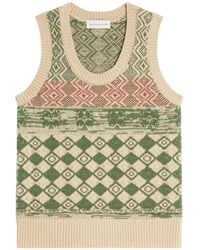 Dries Van Noten - Jacquard Wool Sweater - Lyst