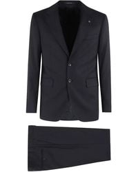 Tagliatore - Single Breasted Wool Suit - Lyst
