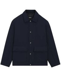 BOSS - Relaxed-Fit Jacket - Lyst