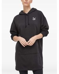 PUMA - Logo-Embroidered Drawstring Hoodie - Lyst