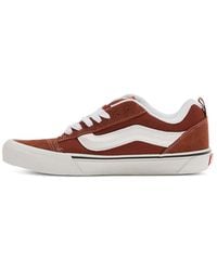 Vans - Knu Skool Lace-Up Suede Sneakers - Lyst