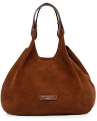 Gianni Chiarini - Medium Dua Suede Shoulder Bag - Lyst