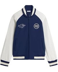 Tommy Hilfiger - Logo-Embroidered Bomber Jacket - Lyst