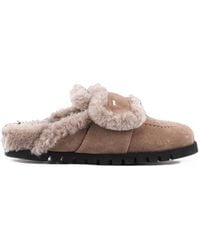 Nubikk - Teddy Furry Slip-On Slippers - Lyst