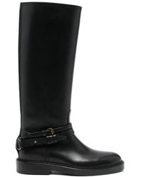 Buttero - Knee-High Leather Boots - Lyst