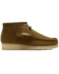 Clarks - Wallabee Suede Ankle Boots - Lyst