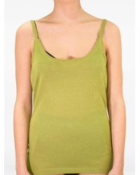 LA ROSE - Top Con Cuello Redondo - Lyst