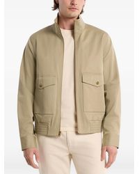Michael Kors - Veste Bomber Harrington En Coton Stretch - Lyst