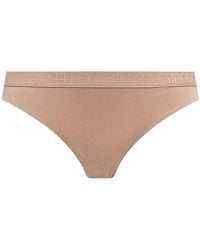 ARMANI EXCHANGE - Logo-Waistband Briefs (Set Of Two) - Lyst