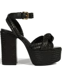 SCHUTZ SHOES - Sandali Khari Con Plateau 120Mm - Lyst