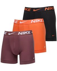 Nike - Logo-Waistband Boxer Briefs (Set Of Three) - Lyst