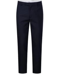 Department 5 - Pressed-Crease Tailored Trousers - Lyst