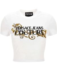 Versace Jeans Couture - Logo-Print T-Shirt - Lyst