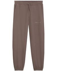 HUGO - Relaxed-Fit Cotton Pants With Streetwear Logo - Lyst