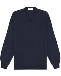Piacenza 1733 - V-Neck Cashmere Sweater - Lyst