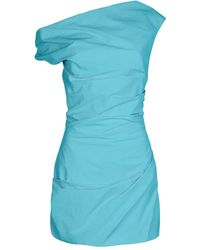 Paris Georgia Basics - Remmy Off-Shoulder Mini Dress - Lyst