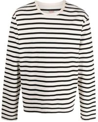 Kapital - Striped Cotton T-shirt - Lyst