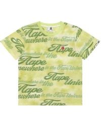Aape By A Bathing Ape - T-Shirt Met Patch - Lyst