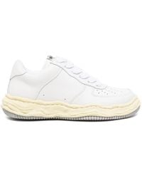 Maison Mihara Yasuhiro - Low-Top Leather Sneakers - Lyst
