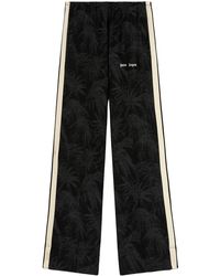 Palm Angels - Palms-Jacquard Track Pants - Lyst