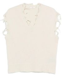 Haikure - Oberteil mit Distressed-Finish - Lyst