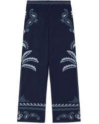 Alanui - Glimpse Of Eden Broek Met Paisley - Lyst