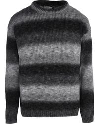 FAMILY FIRST - Faded Crew-Neck Sweater - Lyst