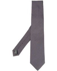 Gieves & Hawkes Seidenkrawatte mit Jacquardmuster - Blau
