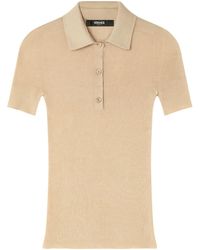 Versace - Knitted Polo Shirt - Lyst