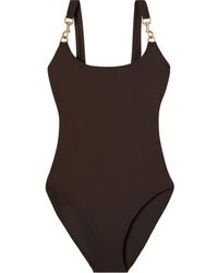 Tory Burch - Clip Tank Swimsuit - Lyst