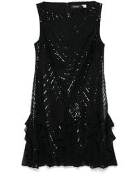 Ralph Lauren - Minikleid Mit Pailletten - Lyst